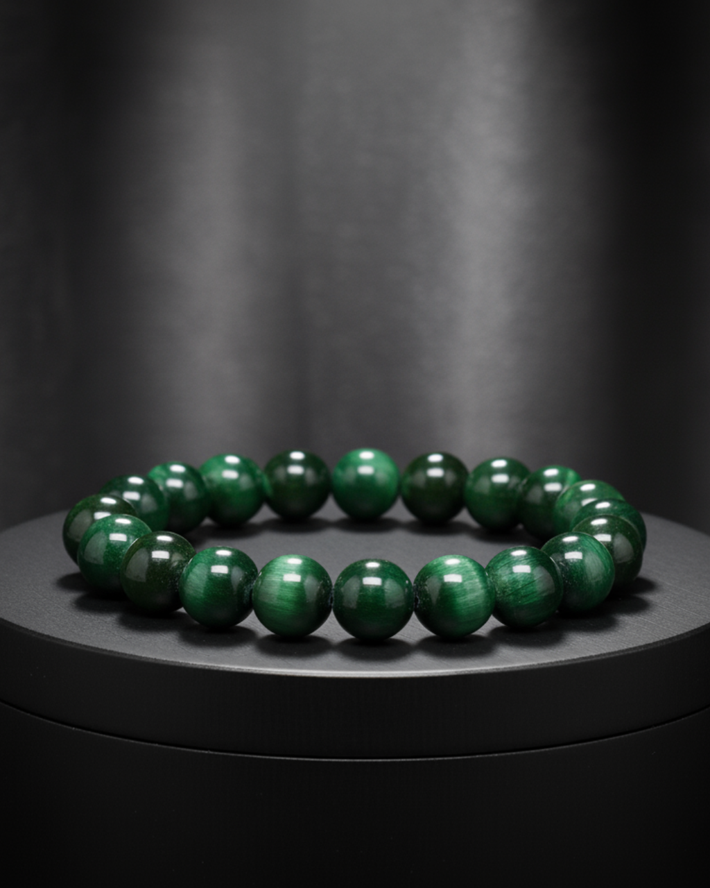 Pulsera Essencial - Ojo de Tigre Verde