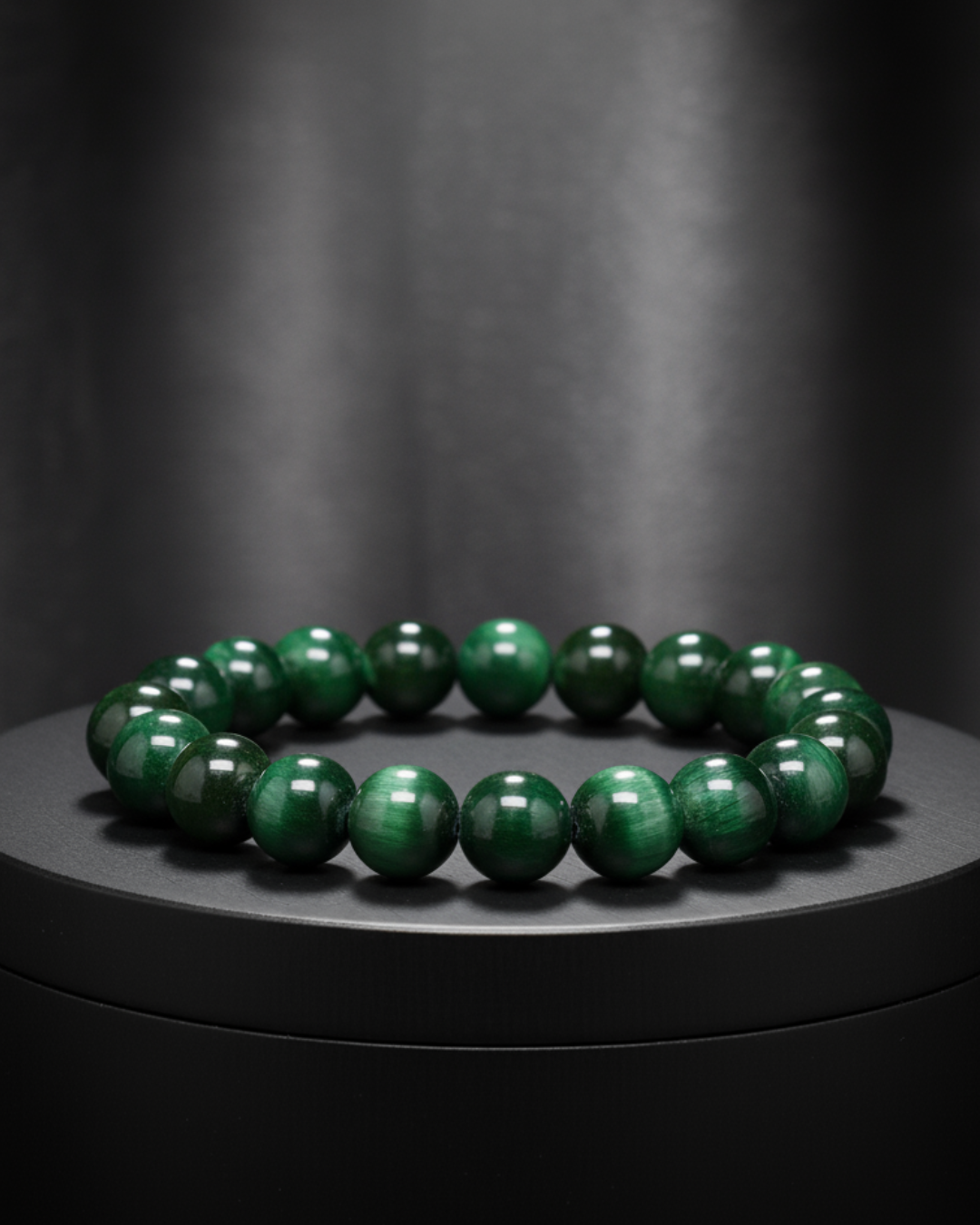 Pulsera Essencial - Ojo de Tigre Verde