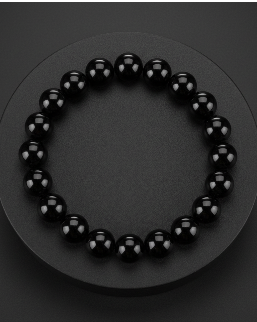 Pulsera Essencial - Ónix Brillante