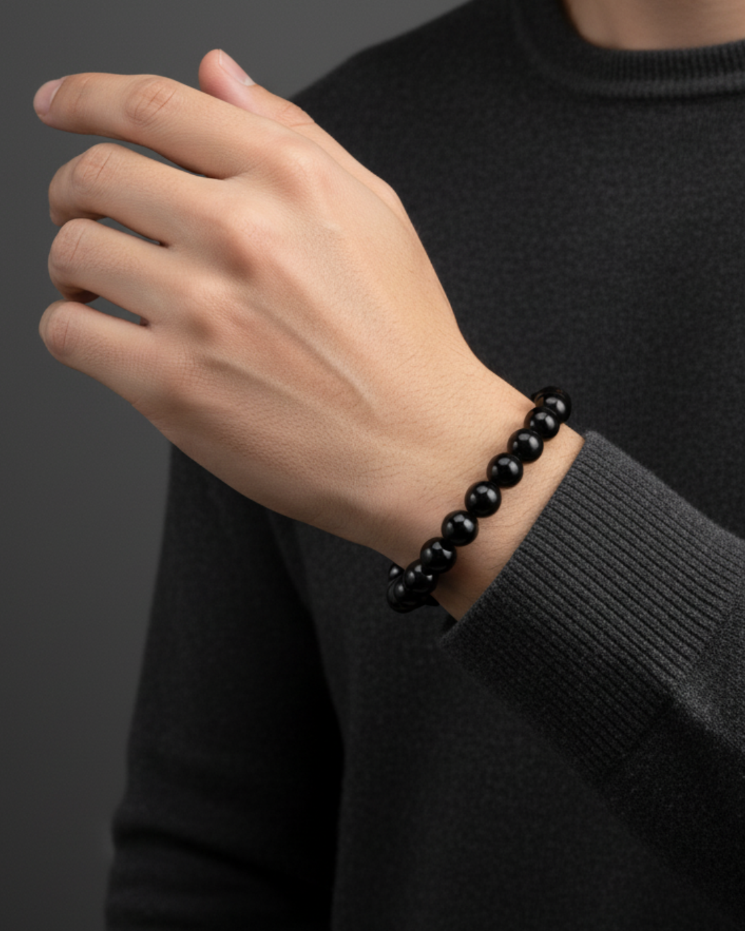 Pulsera Essencial - Ónix Brillante